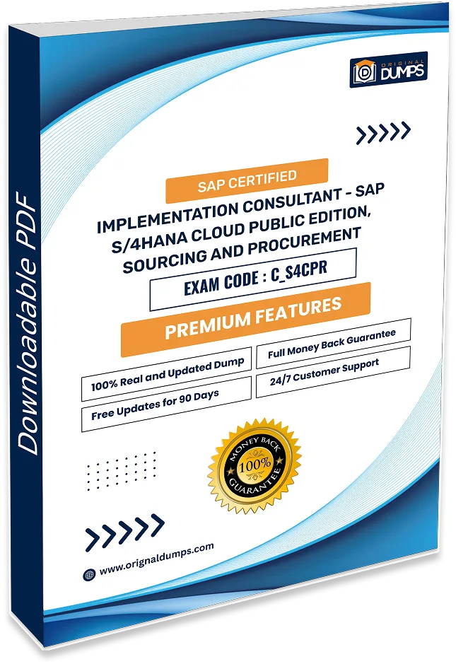 SAP Certified - Implementation Consultant - SAP S/4HANA Cloud Public Edition, Sourcing and Procurement C_S4CPR_2602