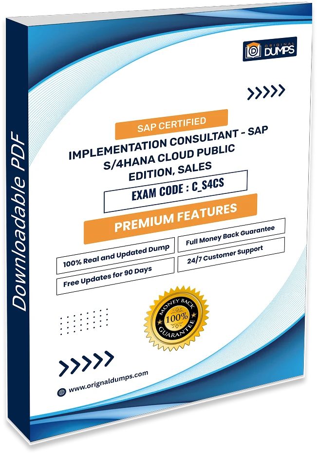 SAP Certified - Implementation Consultant - SAP S/4HANA Cloud Public Edition, Sales C_S4CS_2602