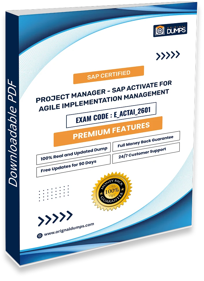 SAP Certified - Project Manager - SAP Activate for Agile Implementation Management