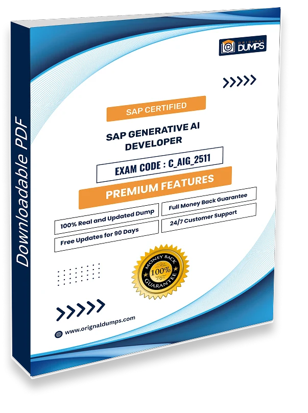 SAP Certified - SAP Generative AI Developer C_AIG_2511