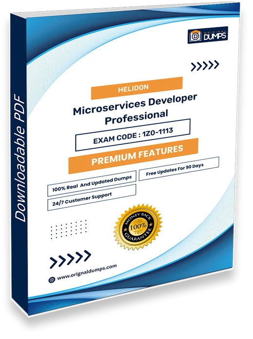 Helidon Microservices Developer Professional 1Z0-1113