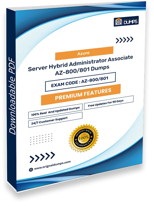 Windows Server Hybrid Administrator Associate AZ-800/801 Dumps